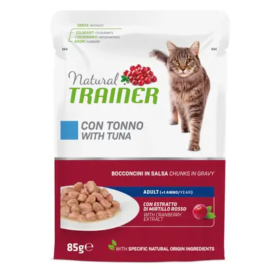 Natural Trainer Adult 24 x 85 g Alimento umido per gatti - con Tonno