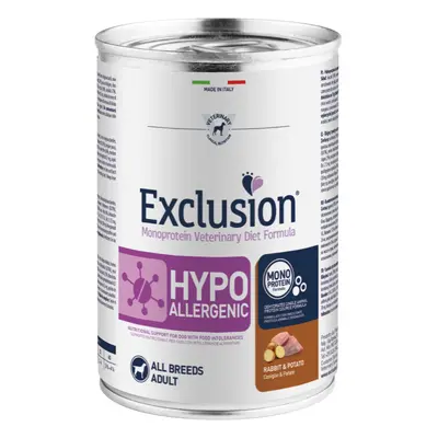 Exclusion Diet Hypoallergenic 12 x 400 g - Coniglio & Patate