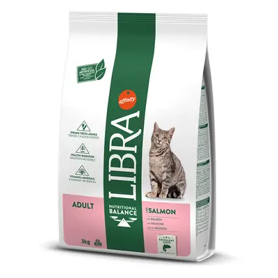 Libra Adult con Salmone Crocchette per gatto - 3 kg