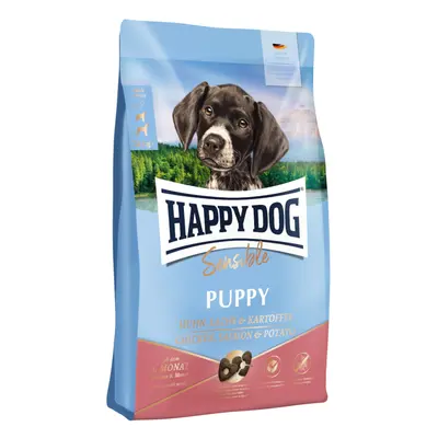 Happy Dog Supreme Sensible Puppy Pollo, Salmone e Patate Crocchette cane - 10 kg