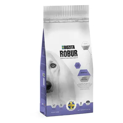 Bozita Robur Sensitive Single Protein Agnello & Riso Crocchette per cani - 12,5 kg