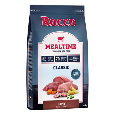 Multipack risparmio! 2 x 12 kg Rocco Mealtime Crocchette per cani - Agnello