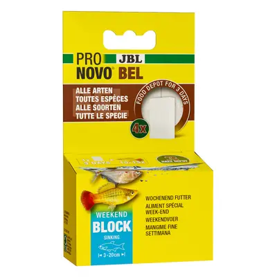 JBL ProNovo Bel Weekend Mangime per pesci - 4 pz