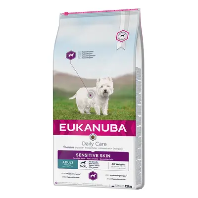 Eukanuba Daily Care Adult Sensitive Skin Crocchette per cani - 12 kg