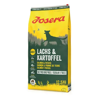 Josera Salmone & Patate Crocchette senza cereali per cane - 12,5 kg