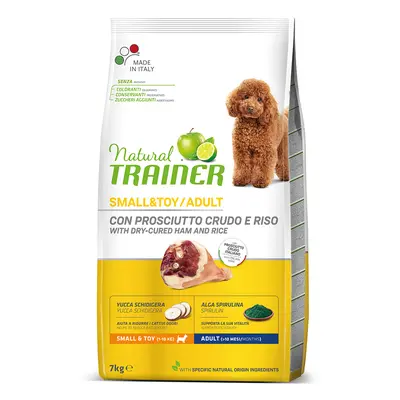 Multipack risparmio! 2 x 7 kg / 3 x 2 kg Natural Trainer Small & Toy - 3 x 2 kg Adult Prosciutto