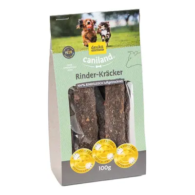 Caniland Cracker di Manzo Snack per cane - Set %: 10 x 100 g