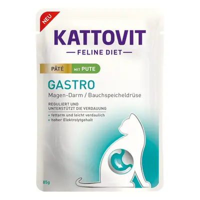 Kattovit Gastro Paté 30 x 85 g Umido per gatto - con Tacchino