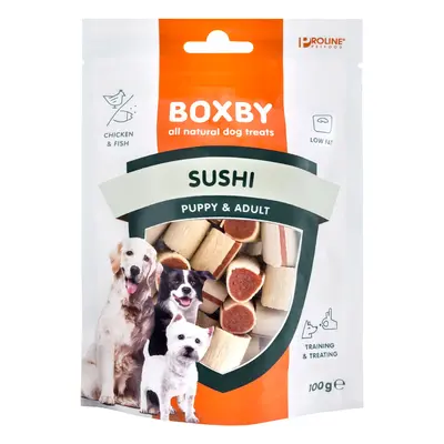 Prezzo speciale! 2 x Boxby Snack per cane - 2 x 100 g Sushi