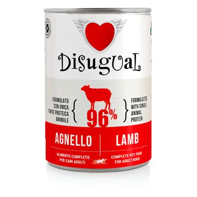 Multipack risparmio! Disugual Adult 24 x 400 g umido cane - Agnello