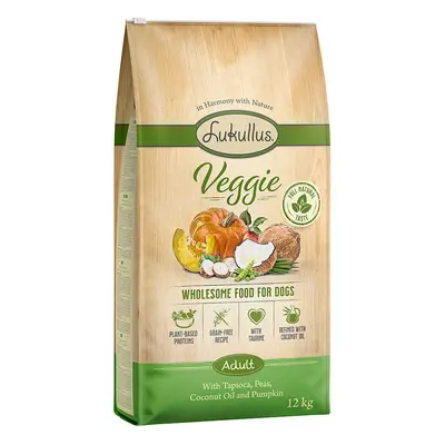 Lukullus Veggie (senza cereali) Crocchette per cane - 12 kg