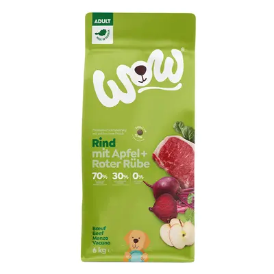 WOW Adult Manzo Crocchette per cane - Set %: 2 x 6 kg