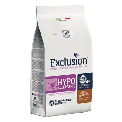 Multipack risparmio! 2 x 12 kg Exclusion Diet Crocchette per cani - Hypoallergenic Coniglio & Pa