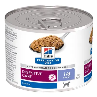 Hill's Prescription Diet i/d Low Fat Digestive Care umido per cani - Set %: 24 x 200 g