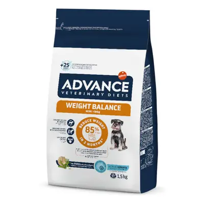 Advance Veterinary Diets Weight Balance Mini Crocchette per cani - Set %: 2 x 1,5 kg