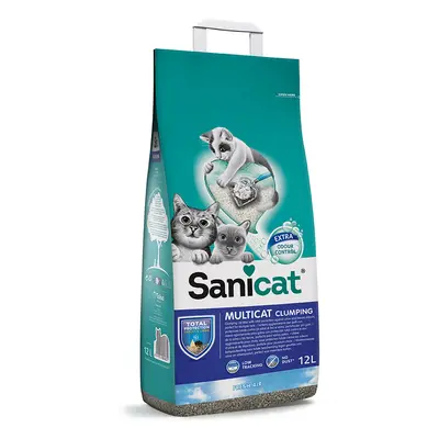 Lettiera Sanicat Clumping Multicat - Set %: 2 x 12 L