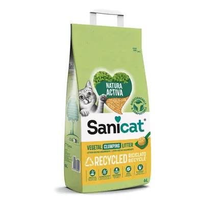 Lettiera Sanicat Natura Activa Corn Cob - Set %: 2 x 6 L