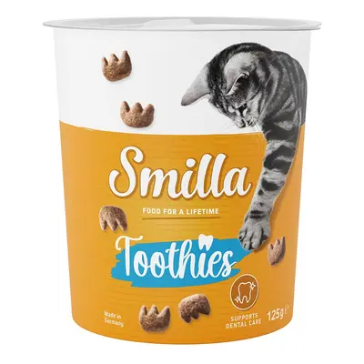 Prezzo speciale! 3 x 125 g Snack per gatti Smilla - Toothies