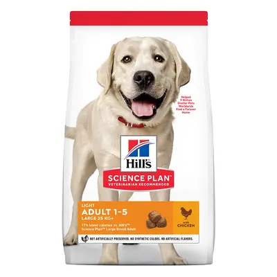 Hill's Science Plan Adult Light Large Breed con Pollo - Set %: 2 x 18 kg