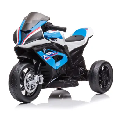 Moto Elettrica per Bambini LT938 BMW HP4 Sport 12V 3 Ruote Lettore MP3 Luci LED Blu