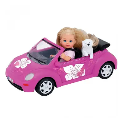 Evi's Beetle auto Evi rosa con cucciolo SIMBA 515393 auto giocattolo per bambina