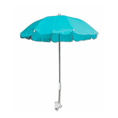 Ombrellino parasole passeggino o lettino con pinza 263181 diametro 70cm Azzurro