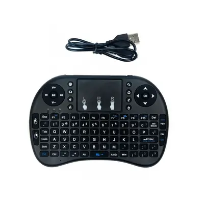 Mini Tastiera Qwerty Senza Fili con Touchpad per Smart TV, Android IOS 2.4 gHz