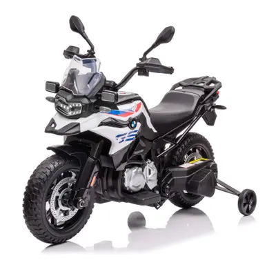 Moto Elettrica per Bambini LT943 BMW GS 850F 12V con Licenza Luci LED e Suoni Bianco