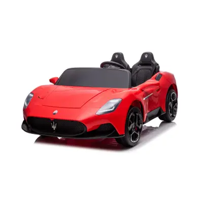 Macchina Elettrica per Bambini LT947 Maserati MC-20 Luci LED Suoni e Telecomando Rosso