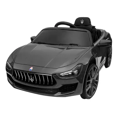 Auto Bambini Elettrica LT880 Maserati Ghibli con MP3 Luci LED Telecomando 12V Nero