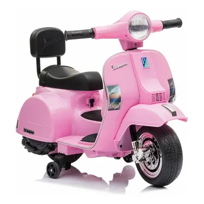 Mini Vespa Ufficiale Piaggio PX 150 LT913 Moto Elettrica Bambini 6V Suoni e Luci Rosa