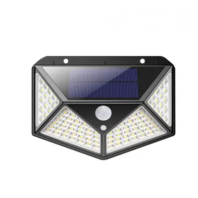 Lampada a ricarica solare 641006 sensore di movimento 100 LED angolo luce 270°