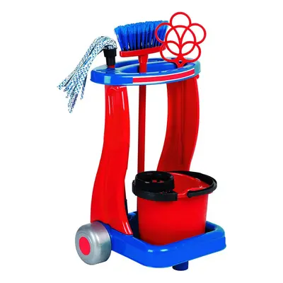 Trolley pulizie RILUX per bambini 414378 secchio mocio scopa battipanni paletta