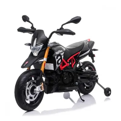 Moto elettrica LT909 Aprilia Dorsoduro 900 EVA per bambini luci e suoni Rosso