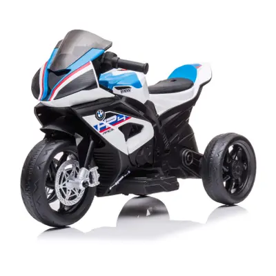 Moto Elettrica per Bambini LT938 BMW HP4 Sport 12V 3 Ruote Lettore MP3 Luci LED Bianco