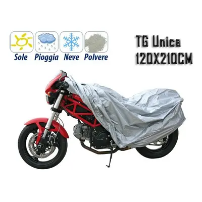 Telo coprimoto universale in pvc copri scooter tg unica 120x210 cm impermeabile