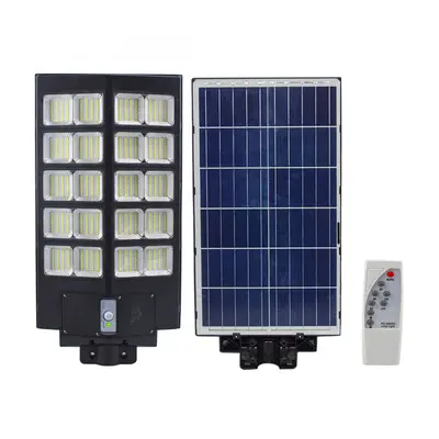 Lampione Stradale Ricarica Pannello Solare 1000W Protezione IP65 e Telecomando