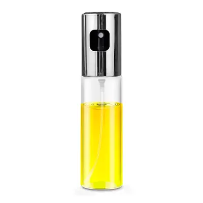 Dispenser Olio Spray Nebulizzatore 100ml Vetro Spruzzatore Olio Friggitrice Aria Argento