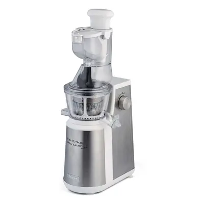 Ariete 177 Centrika Slow Juicer Metal - Estrattore di Succo - Tappo antigoccia - Acciaio Inox - 