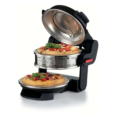 Ariete 927 Pizzeria Ariete, Forno pizza doppio, 2 pizze in 4 minuti, 2300 W, 2 pietre refrattari