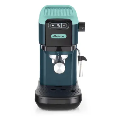 Ariete 1399 Macchina da caffè espresso Light Aquamarine, Per polvere e cialde ESE, 1300 W, Capac