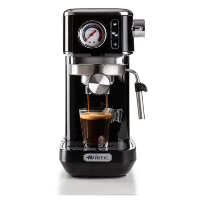 Ariete 1381 Macchina da caffè con manometro, compatibile con caffè in polvere e cialde ESE, 1300