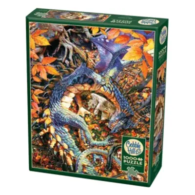 Puzzle Abby's Dragon in lino e cartone impermeabile, 1000pz