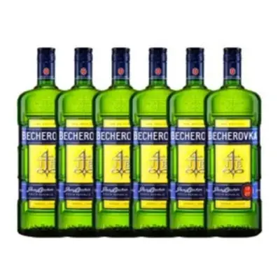 Becherovka: liquore alle erbe, 6x0,50cl