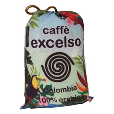 Caffè Excelso Colombia 100% Arabica Supremo, Pacco da 1Kg Macinato Moka