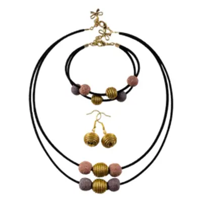 Neloo Baltis, completo collana orecchini e bracciale