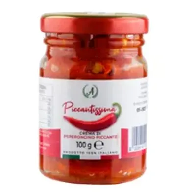 Crema di peperoncino, Piccantissima, 100g