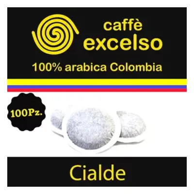 Cialde Caffè Excelso Colombia 100% Arabica Supremo, 44mm, 100pz