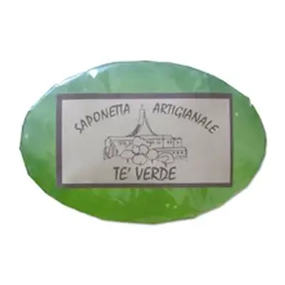 Saponetta artigianale al tè verde, 100g