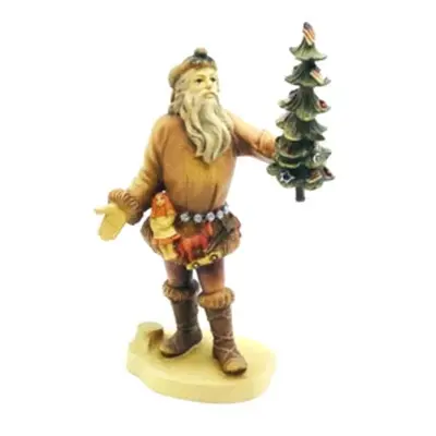 Babbo Natale statua in legno, Pioneer, 20cm